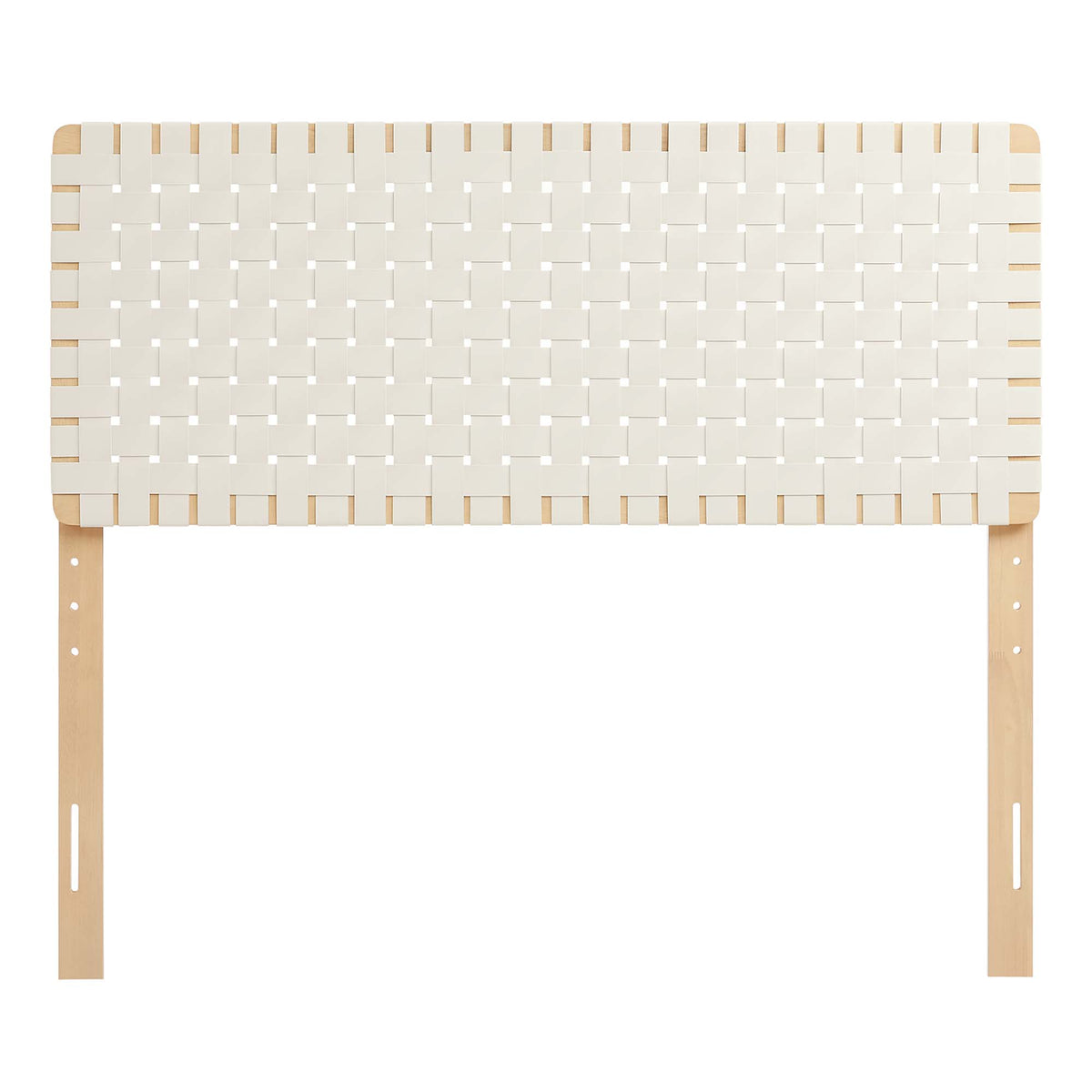 Sparta Weave Vegan Leather Full Headboard by Modway