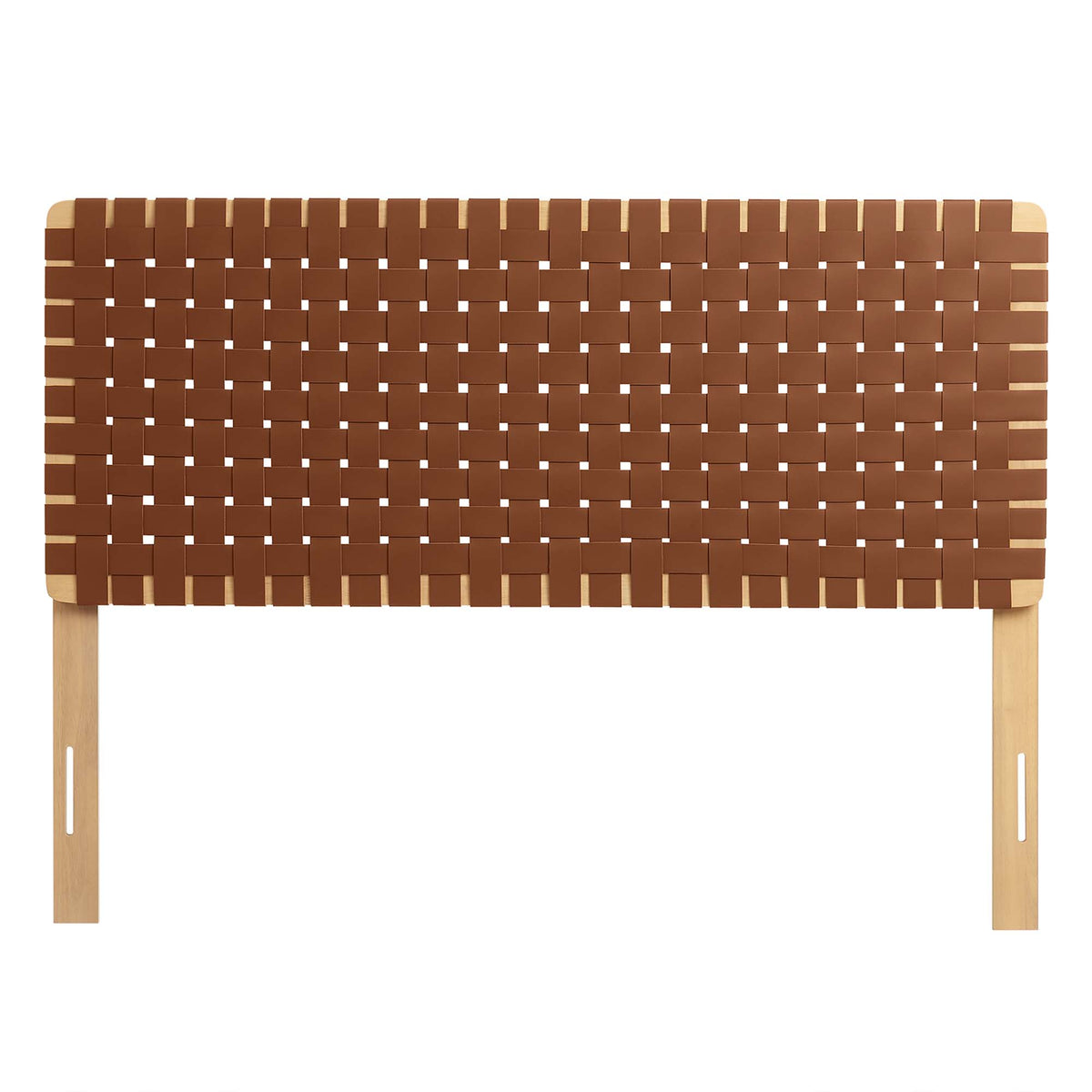 Sparta Weave Vegan Leather Full Headboard by Modway