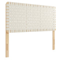 Sparta Weave Vegan Leather Queen Headboard by Modway