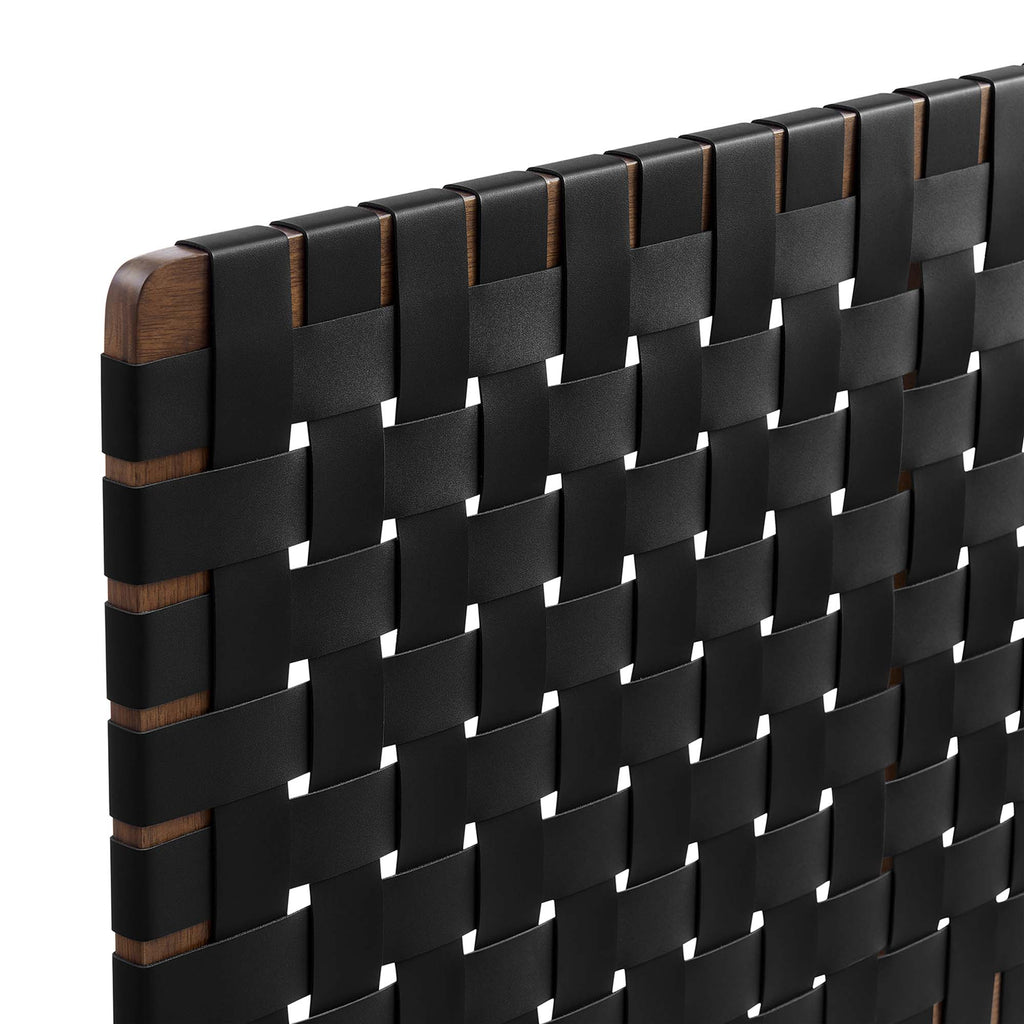 Sparta Weave Vegan Leather Queen Headboard by Modway