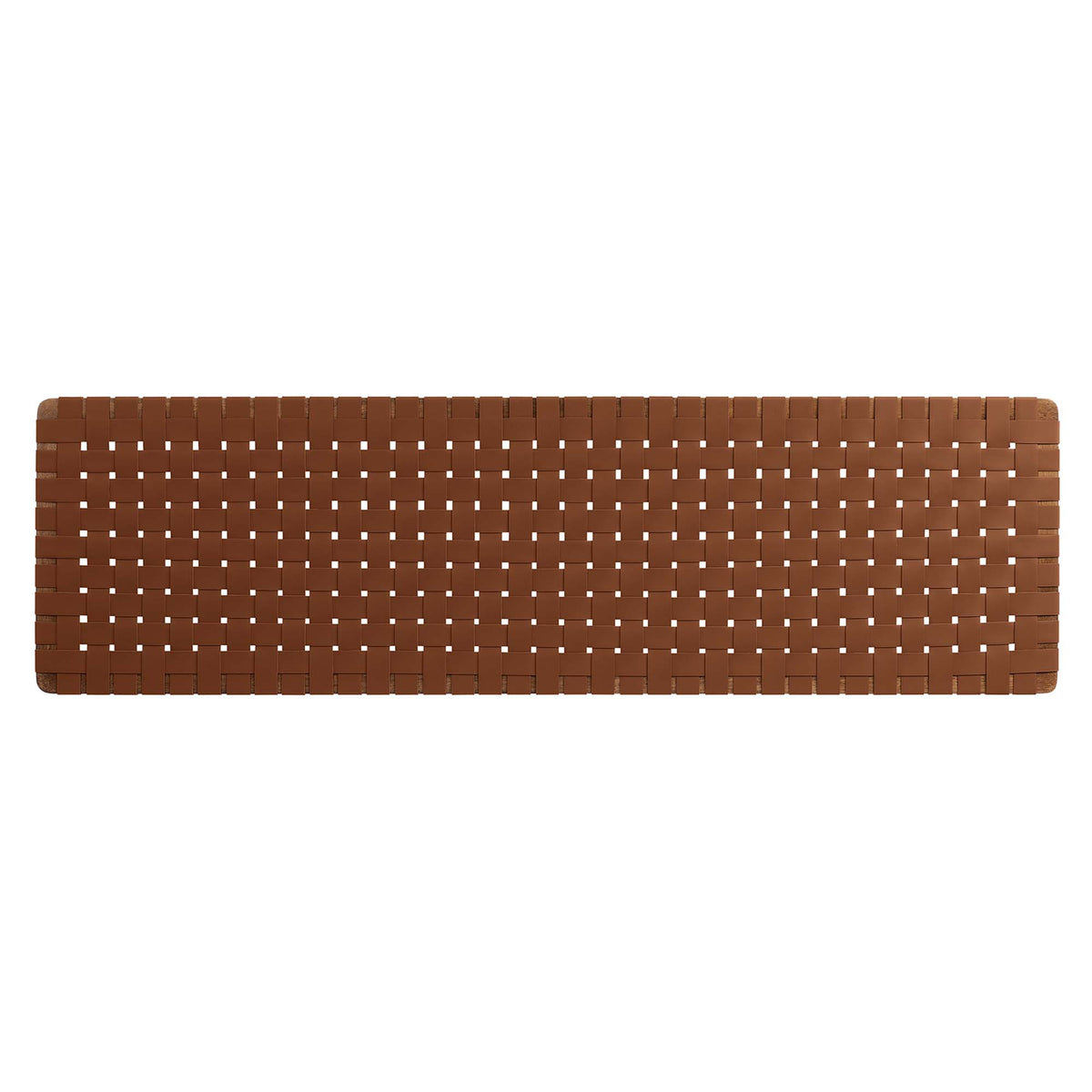 Sparta Weave Wall-Mount Vegan Leather King Headboard by Modway