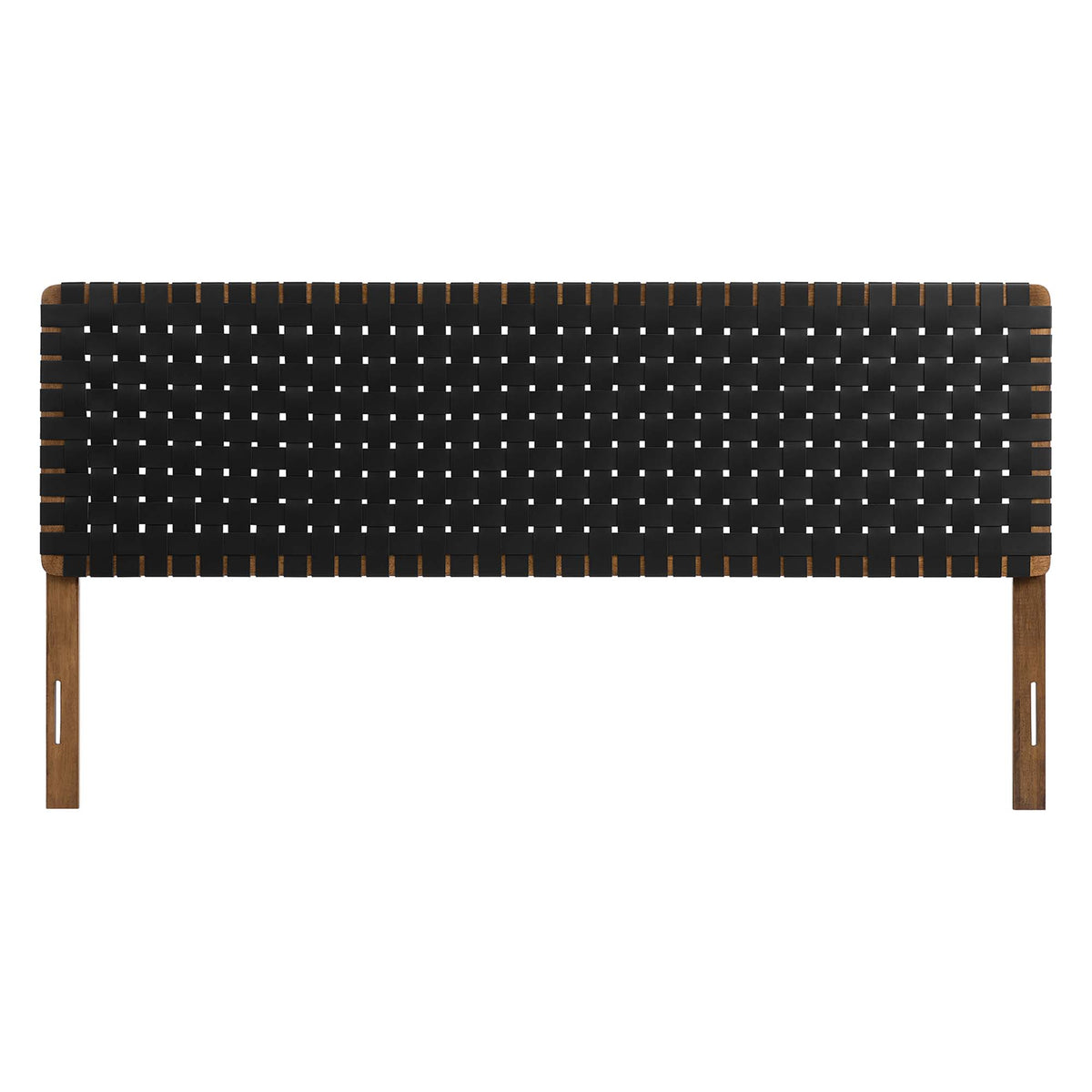 Sparta Weave Vegan Leather King Headboard by Modway