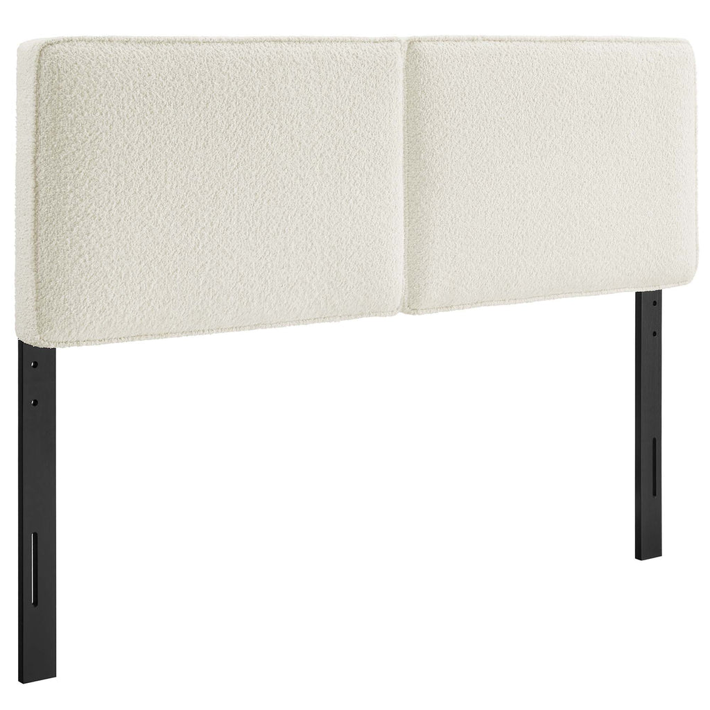 Lindee Boucle Fabric Full Headboard by Modway