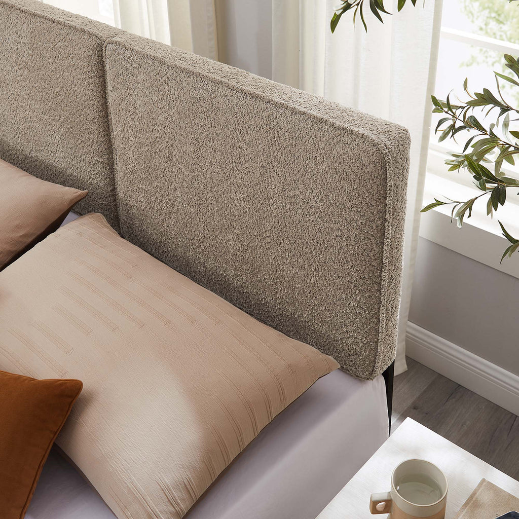 Lindee Boucle Fabric Full Headboard by Modway