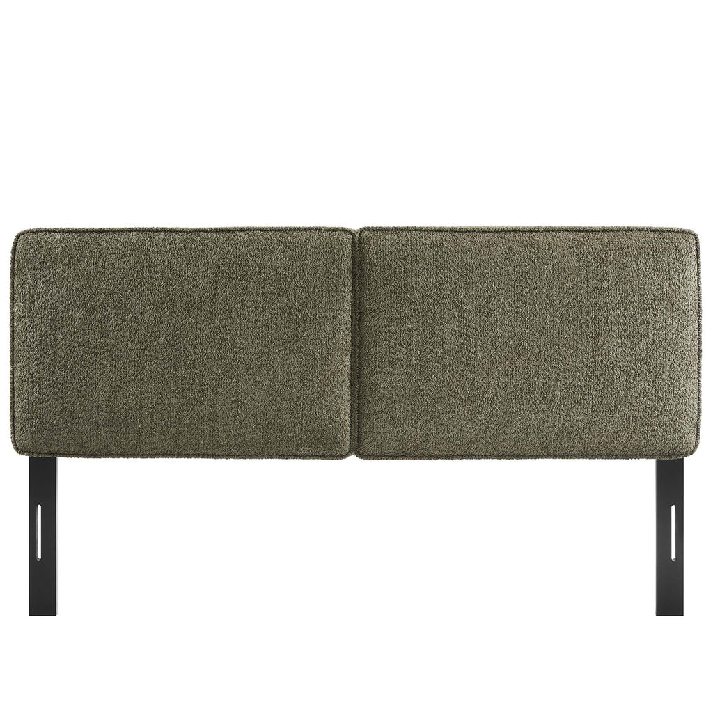 Lindee Boucle Fabric Full Headboard by Modway