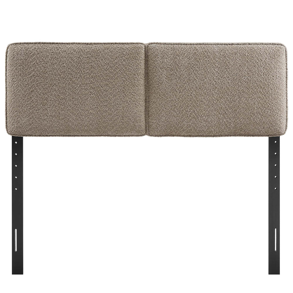 Lindee Boucle Fabric Queen Headboard by Modway