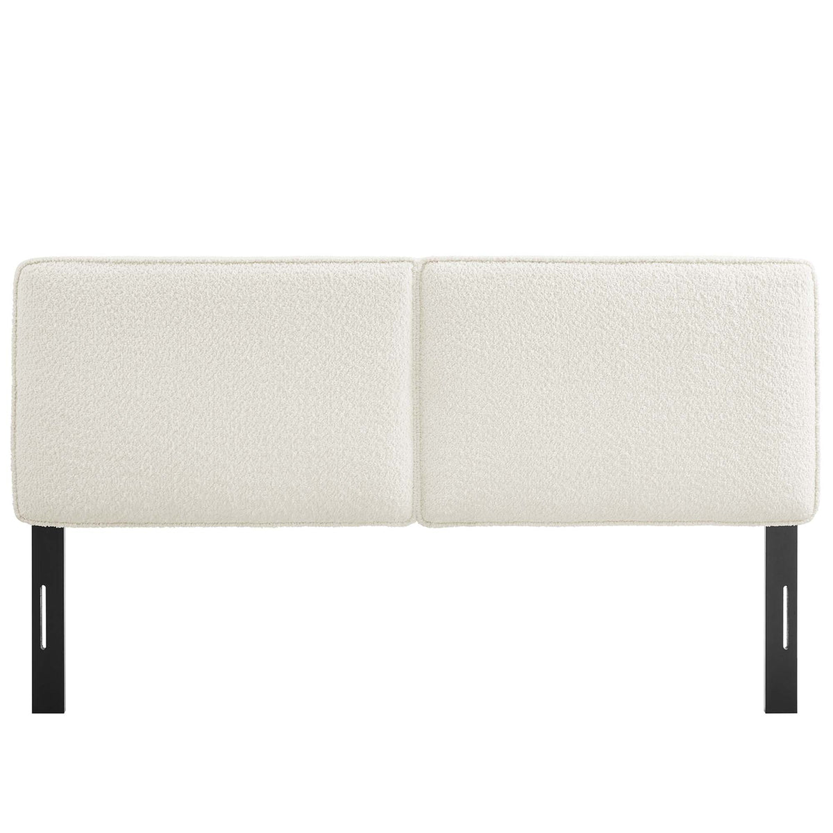 Lindee Boucle Fabric King Headboard by Modway