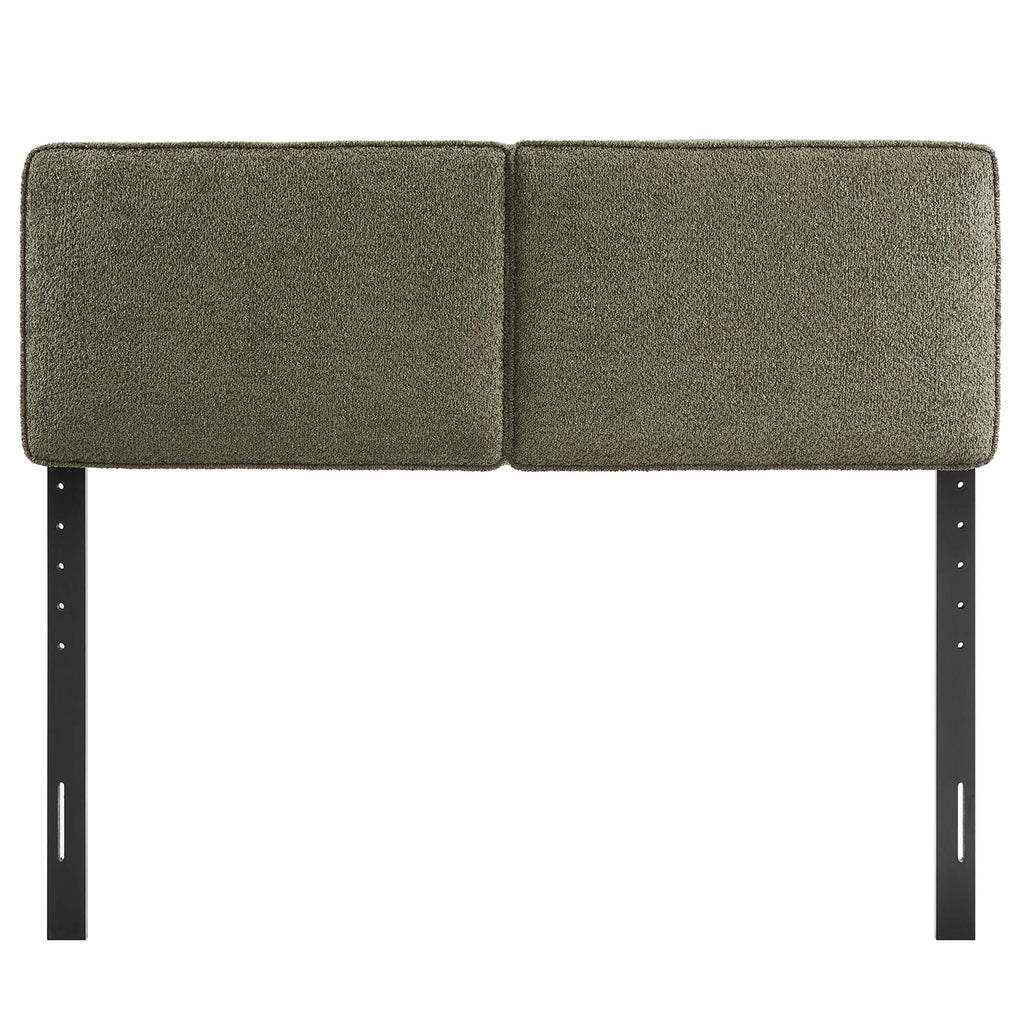 Lindee Boucle Fabric King Headboard by Modway
