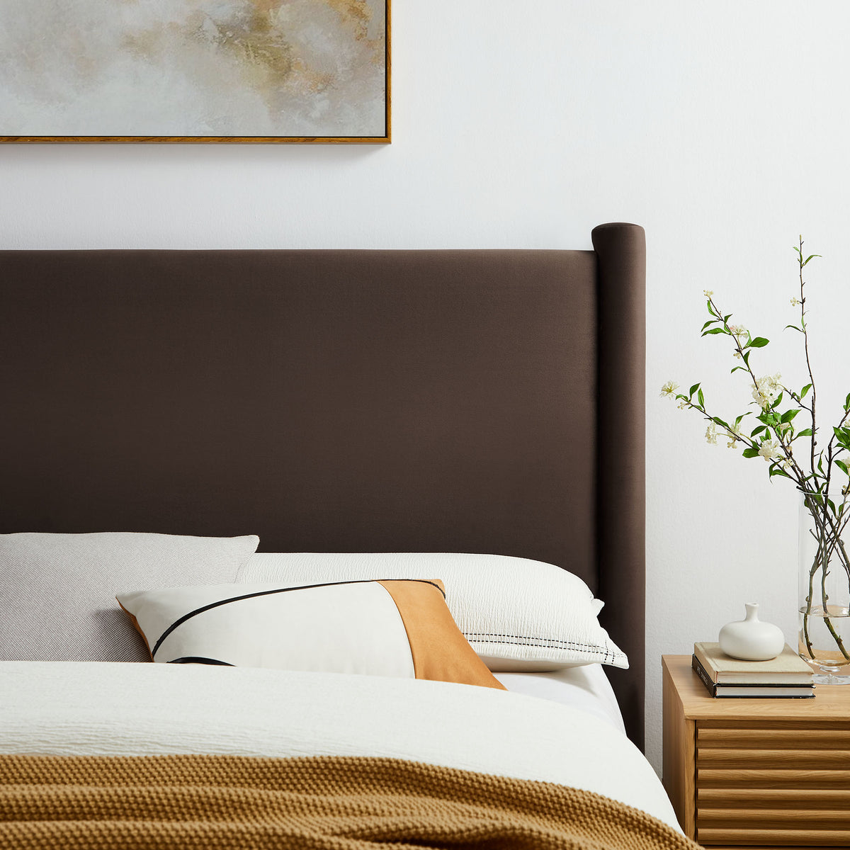 Rael Performance Velvet Full Headboard by Modway
