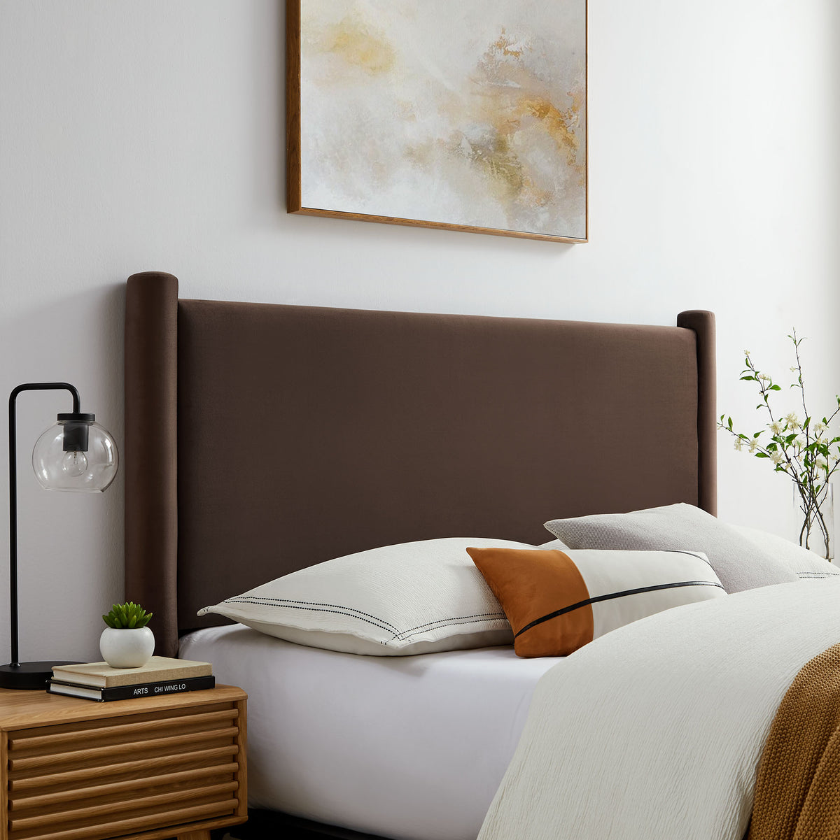 Rael Performance Velvet Full Headboard by Modway