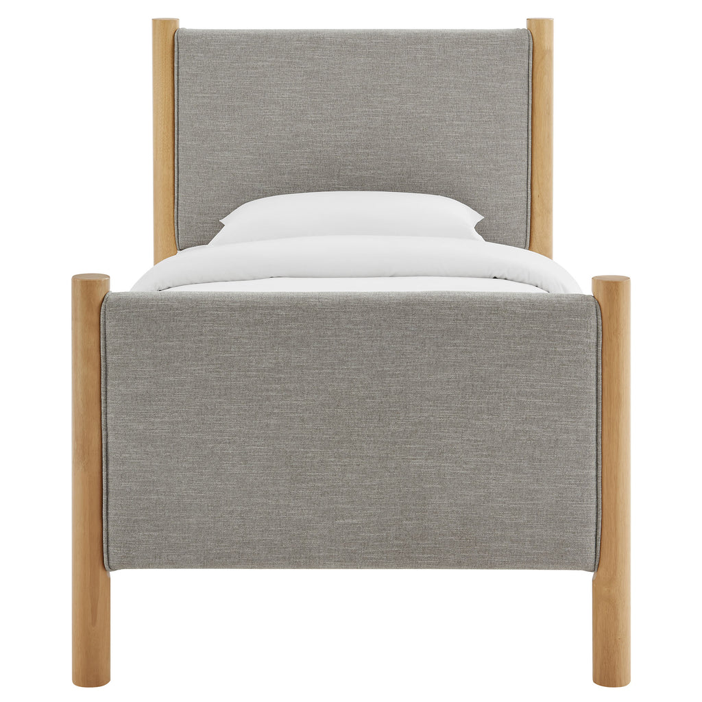 Maven Twin Size Fabric Upholstered Platform Bed by Modway