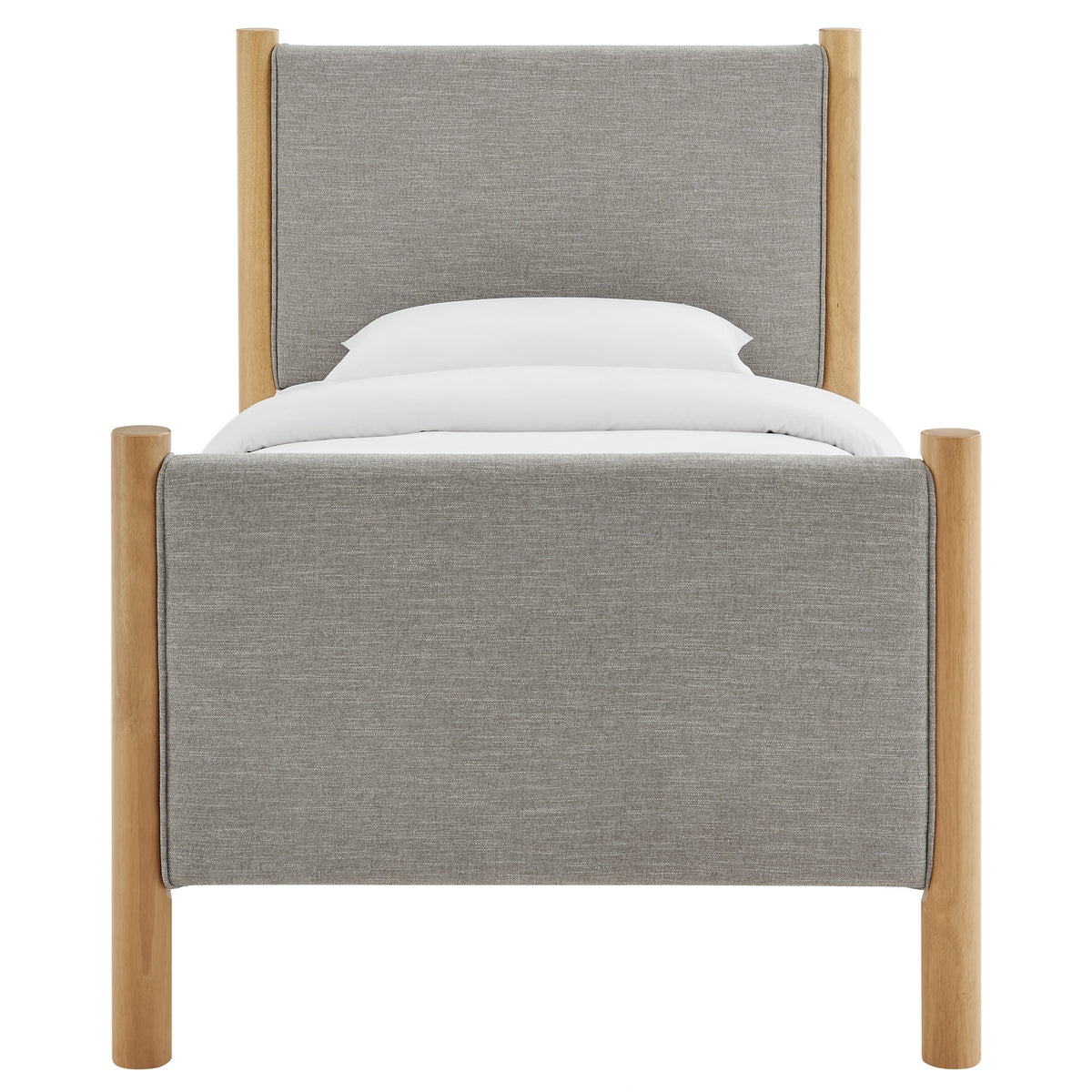 Maven Twin Size Fabric Upholstered Platform Bed by Modway