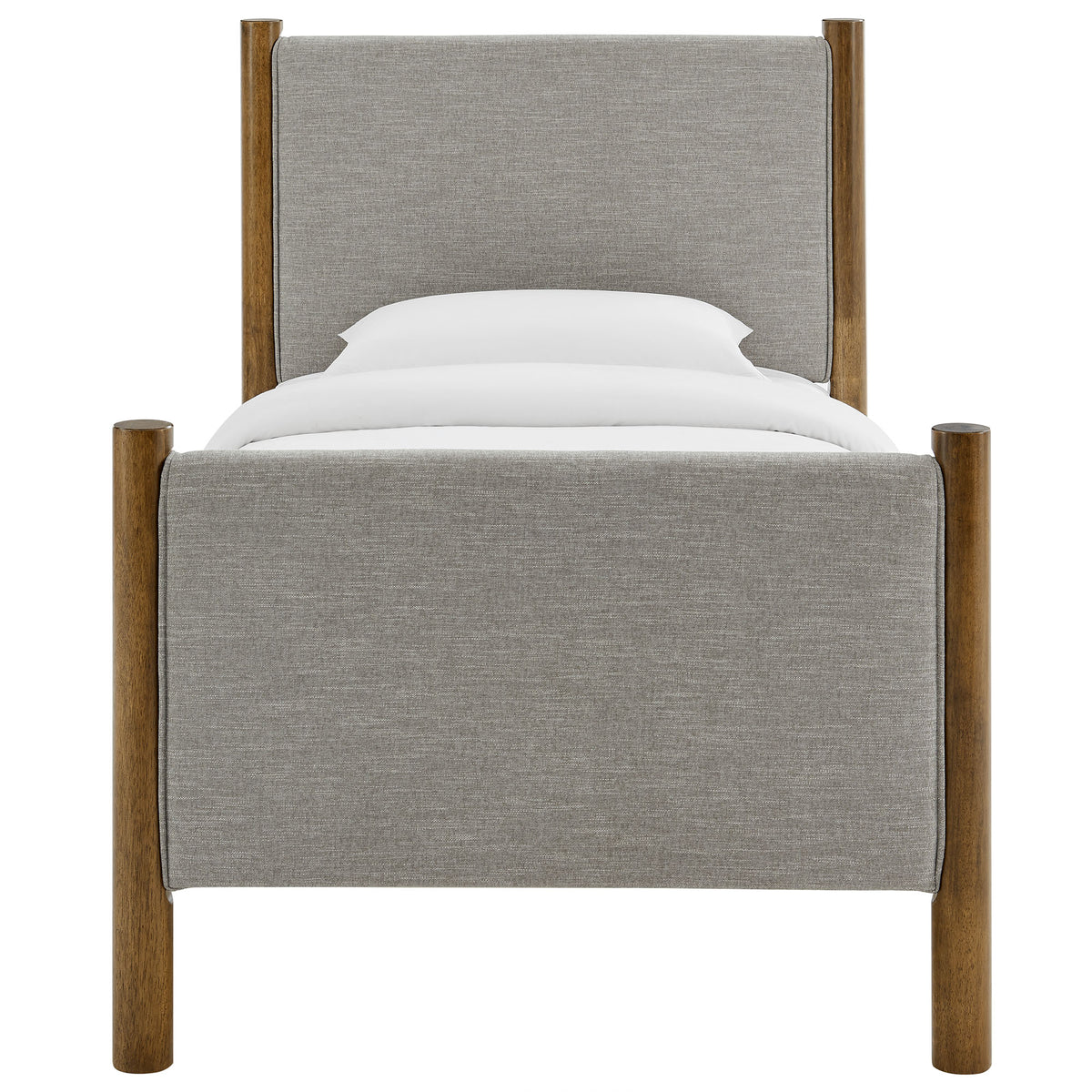 Maven Twin Size Fabric Upholstered Platform Bed by Modway