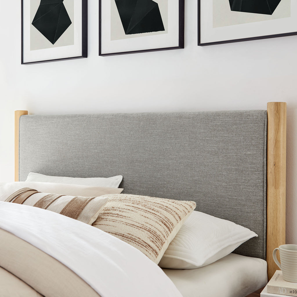 Maven Full Size Fabric Upholstered Platform Bed by Modway