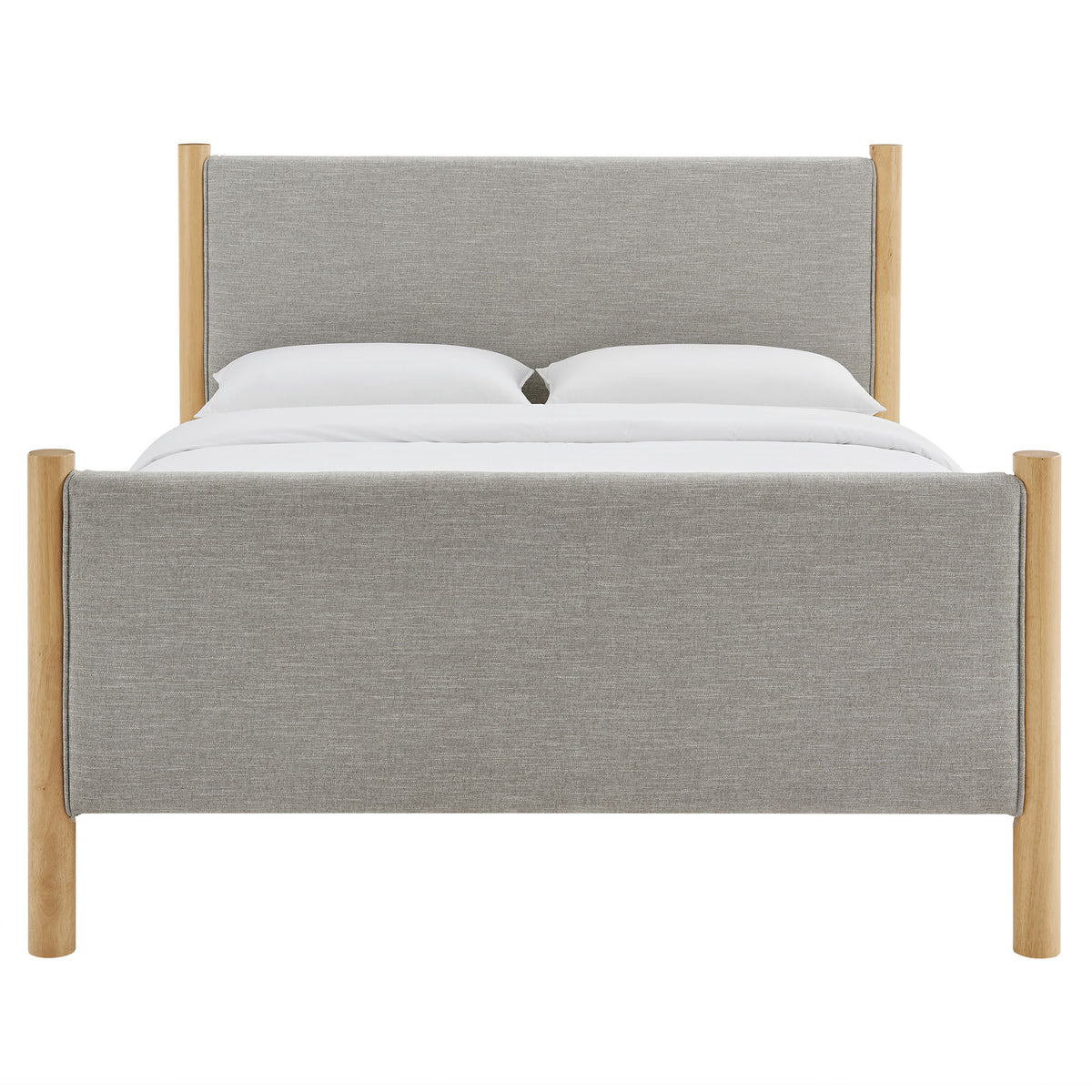 Maven Queen Size Fabric Upholstered Platform Bed by Modway