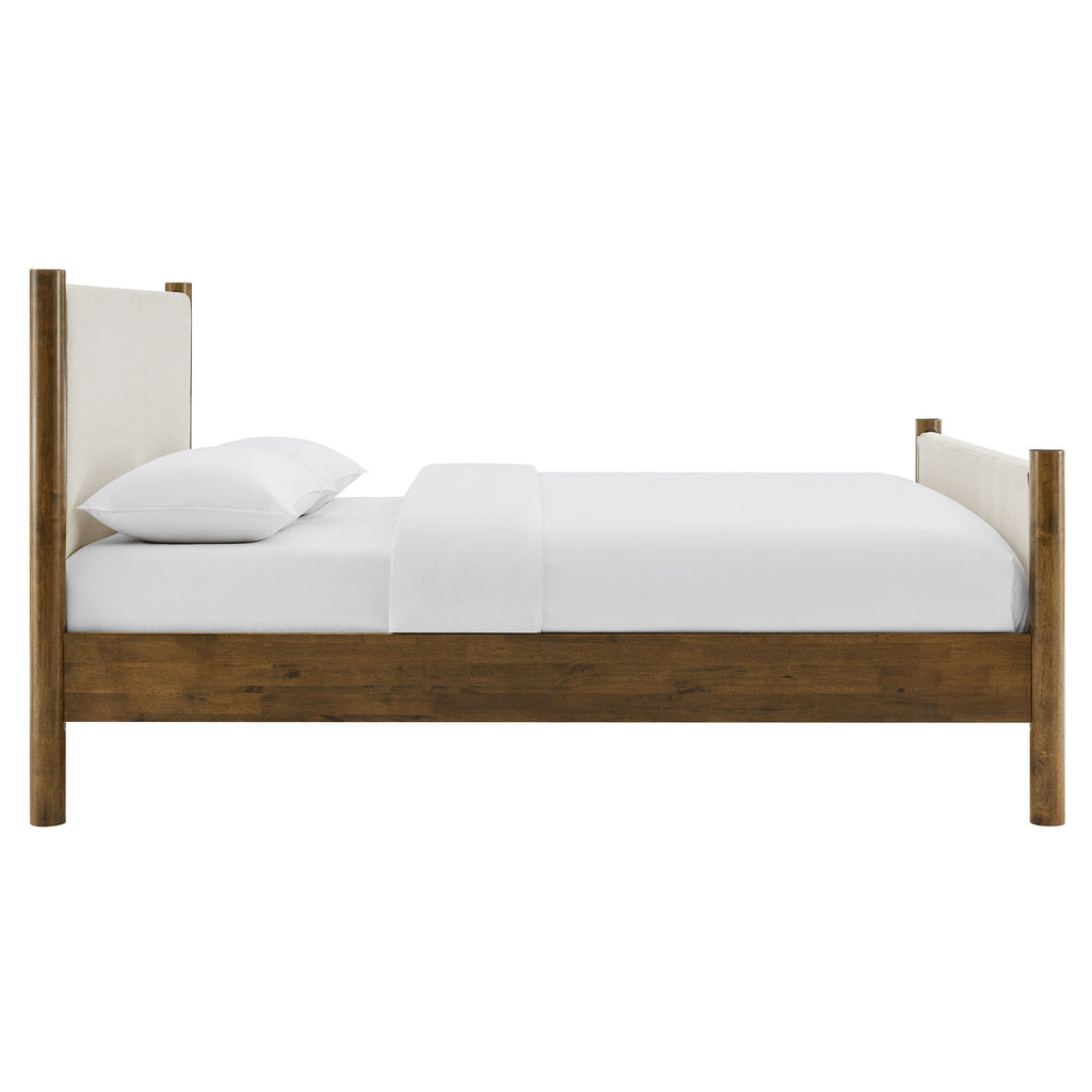 Maven King Size Fabric Upholstered Platform Bed by Modway