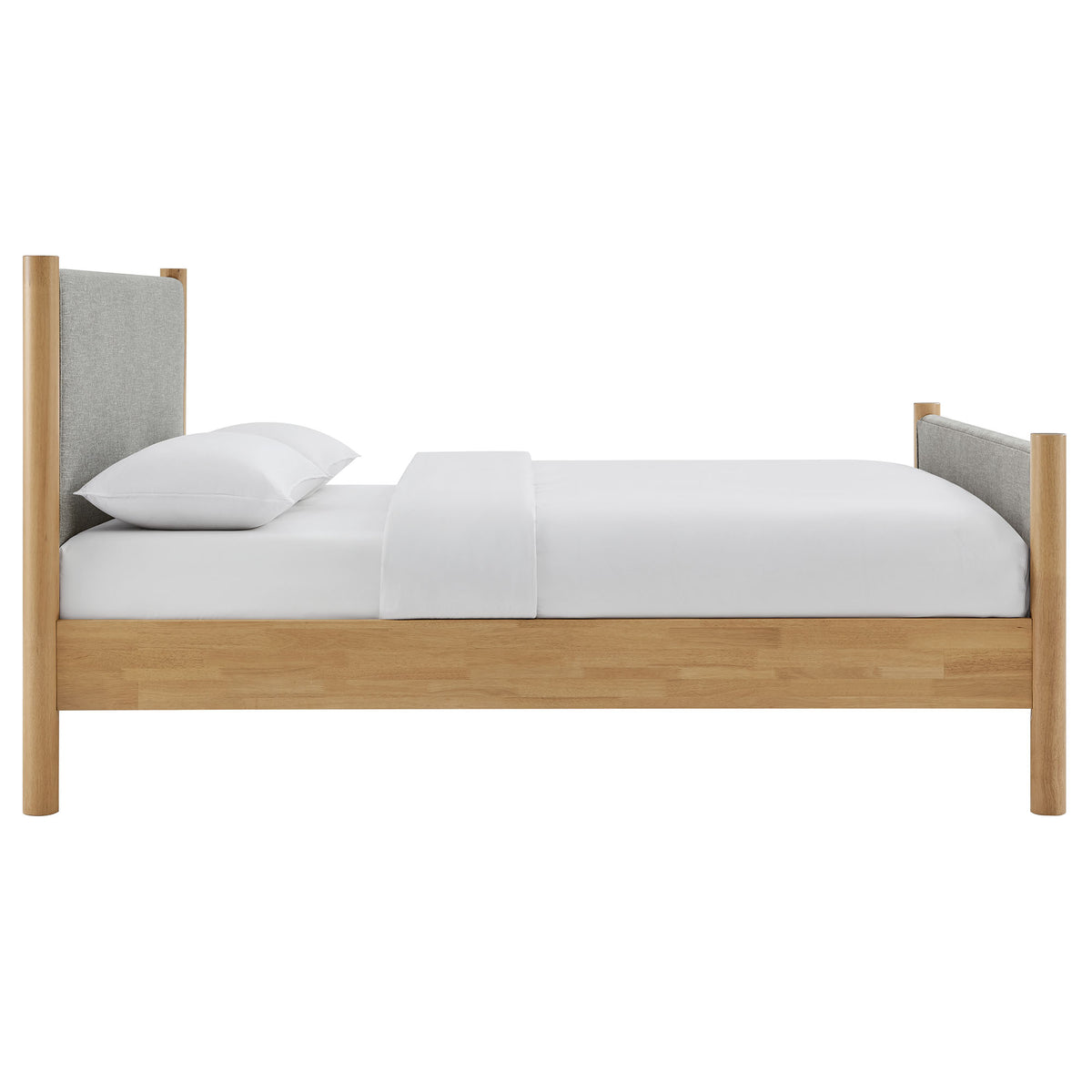 Maven King Size Fabric Upholstered Platform Bed by Modway