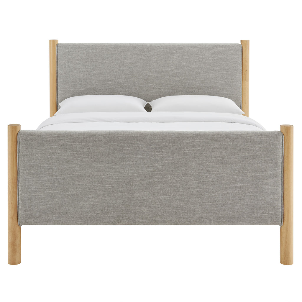 Maven King Size Fabric Upholstered Platform Bed by Modway