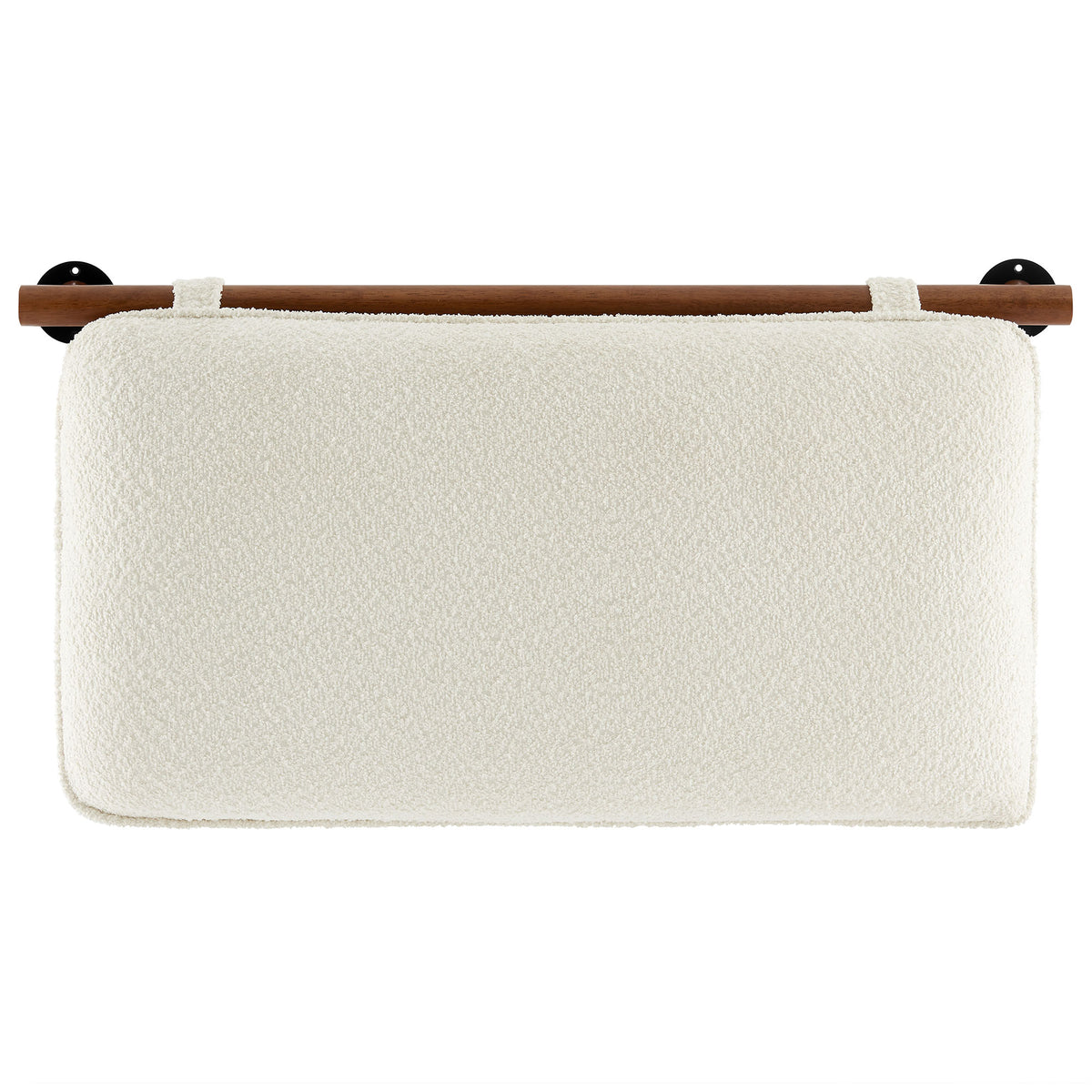 Anela Wall-Mounted Chenille Upholstered Twin Headboard by Modway