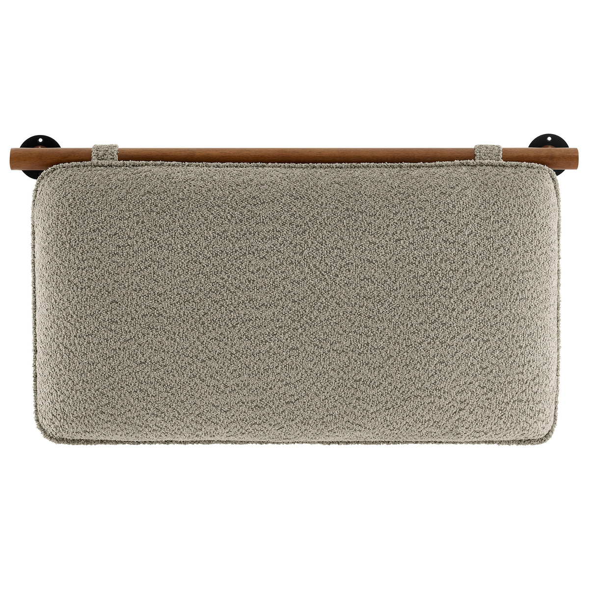 Anela Wall-Mounted Chenille Upholstered Twin Headboard by Modway