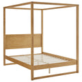 Alva Queen Wood Canopy Platform Bed by Modway