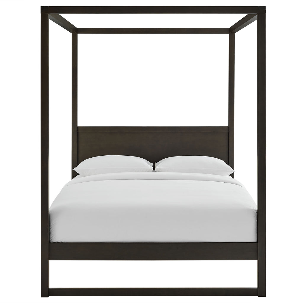 Alva Queen Wood Canopy Platform Bed by Modway