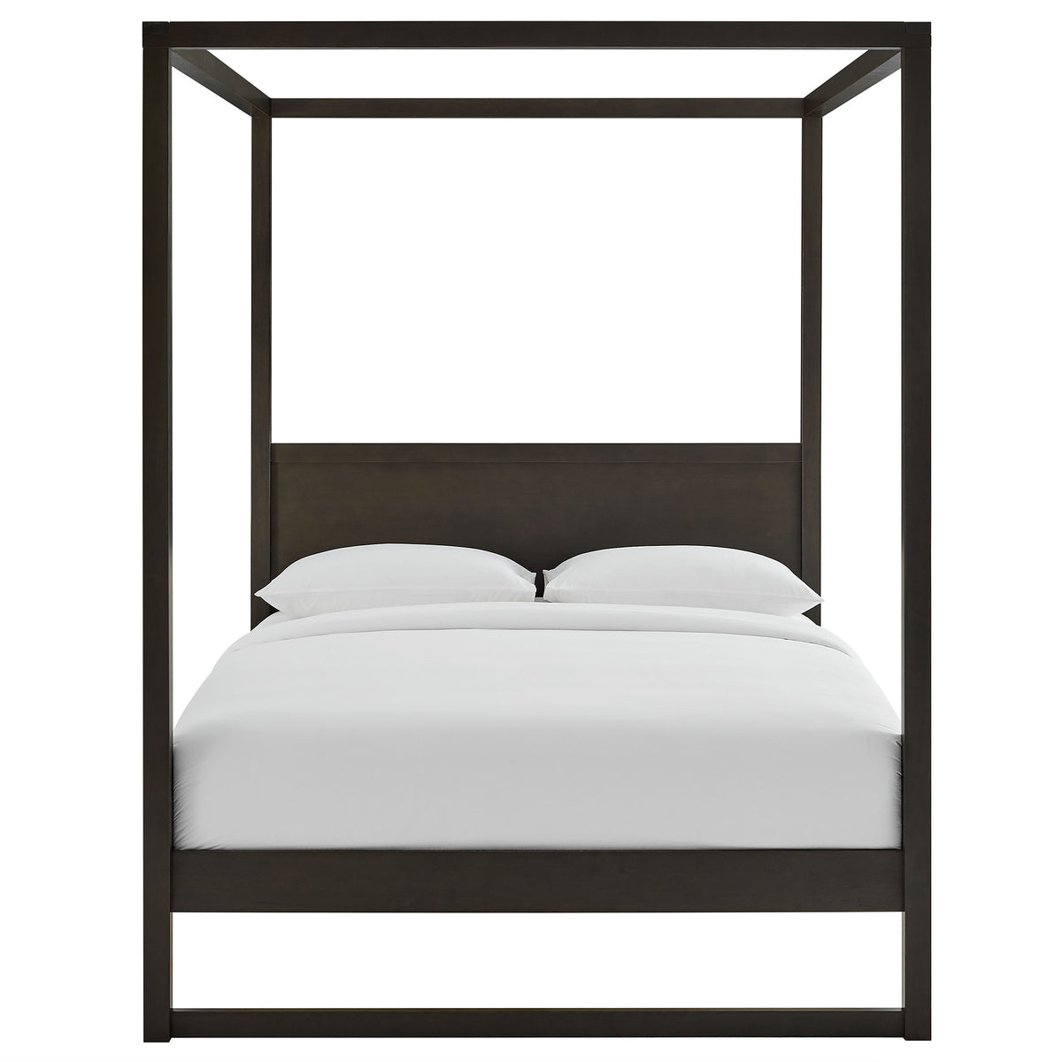 Alva Queen Wood Canopy Platform Bed by Modway