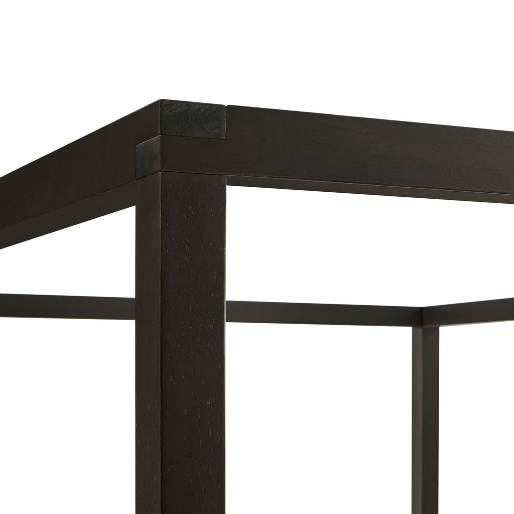 Alva Queen Wood Canopy Platform Bed by Modway