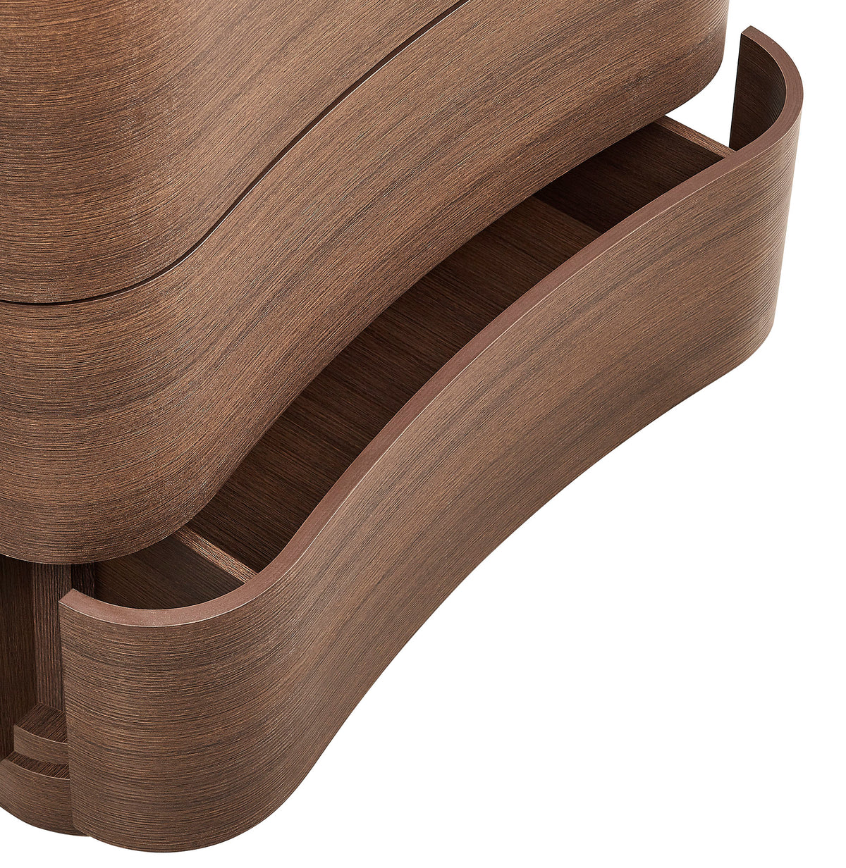 Mirae 5-Drawer Curved Dresser Chest of Drawers by Modway