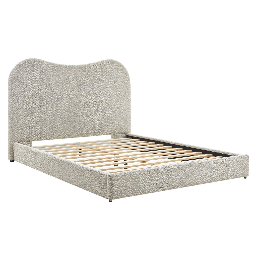 Seluna Boucle Queen Platform Bed by Modway