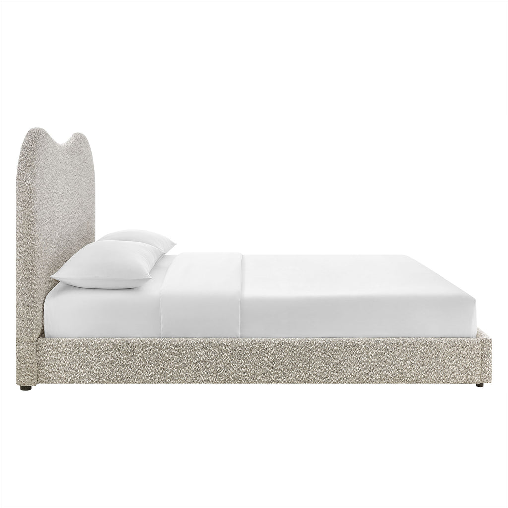 Seluna Boucle Queen Platform Bed by Modway