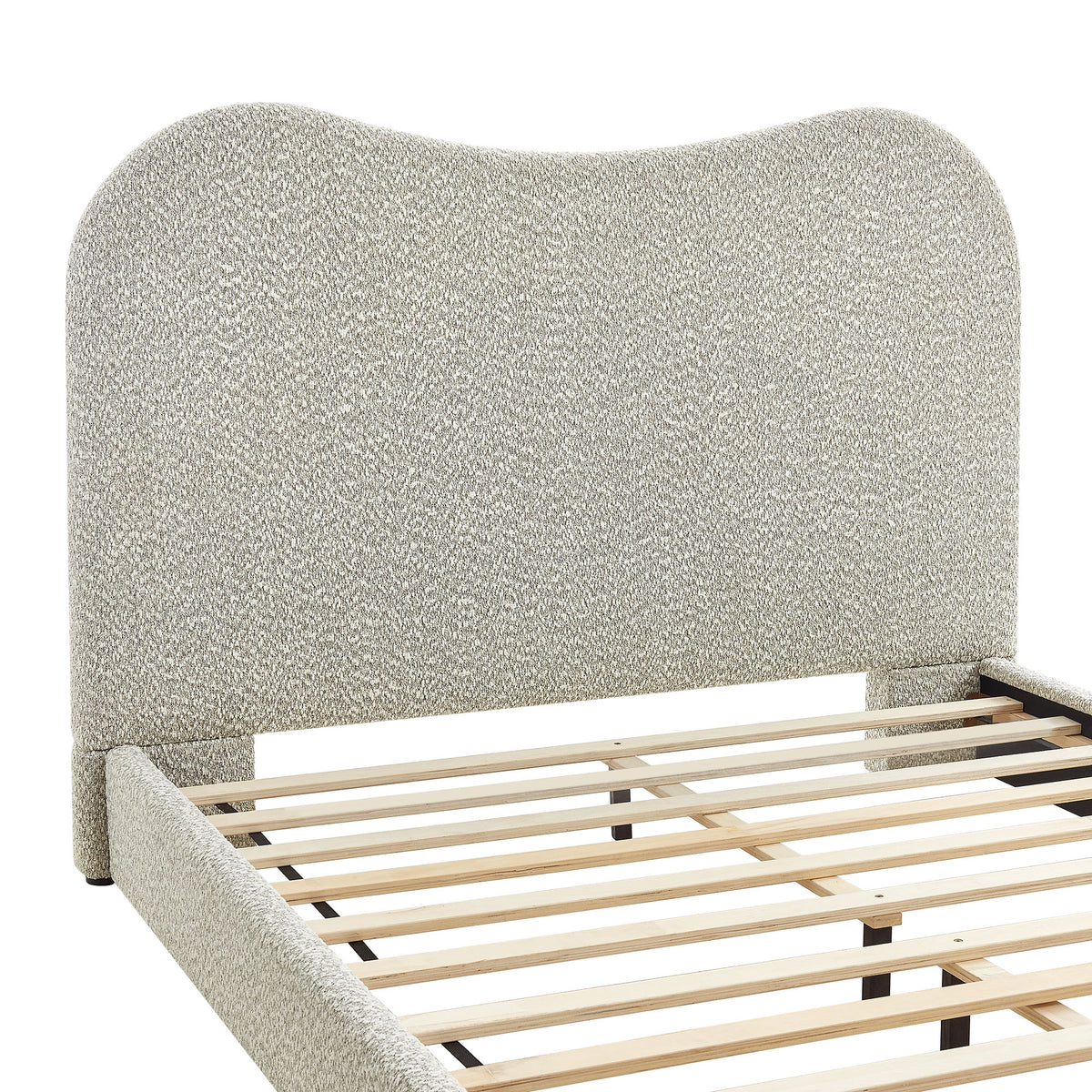 Seluna Boucle Queen Platform Bed by Modway