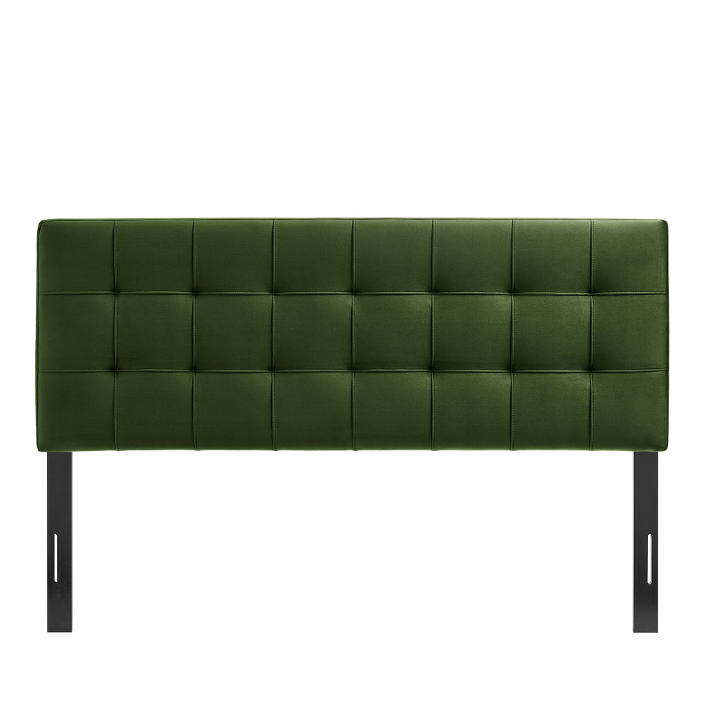 Lily Stain-Resistant Performance Velvet Full Size Headboard by Modway