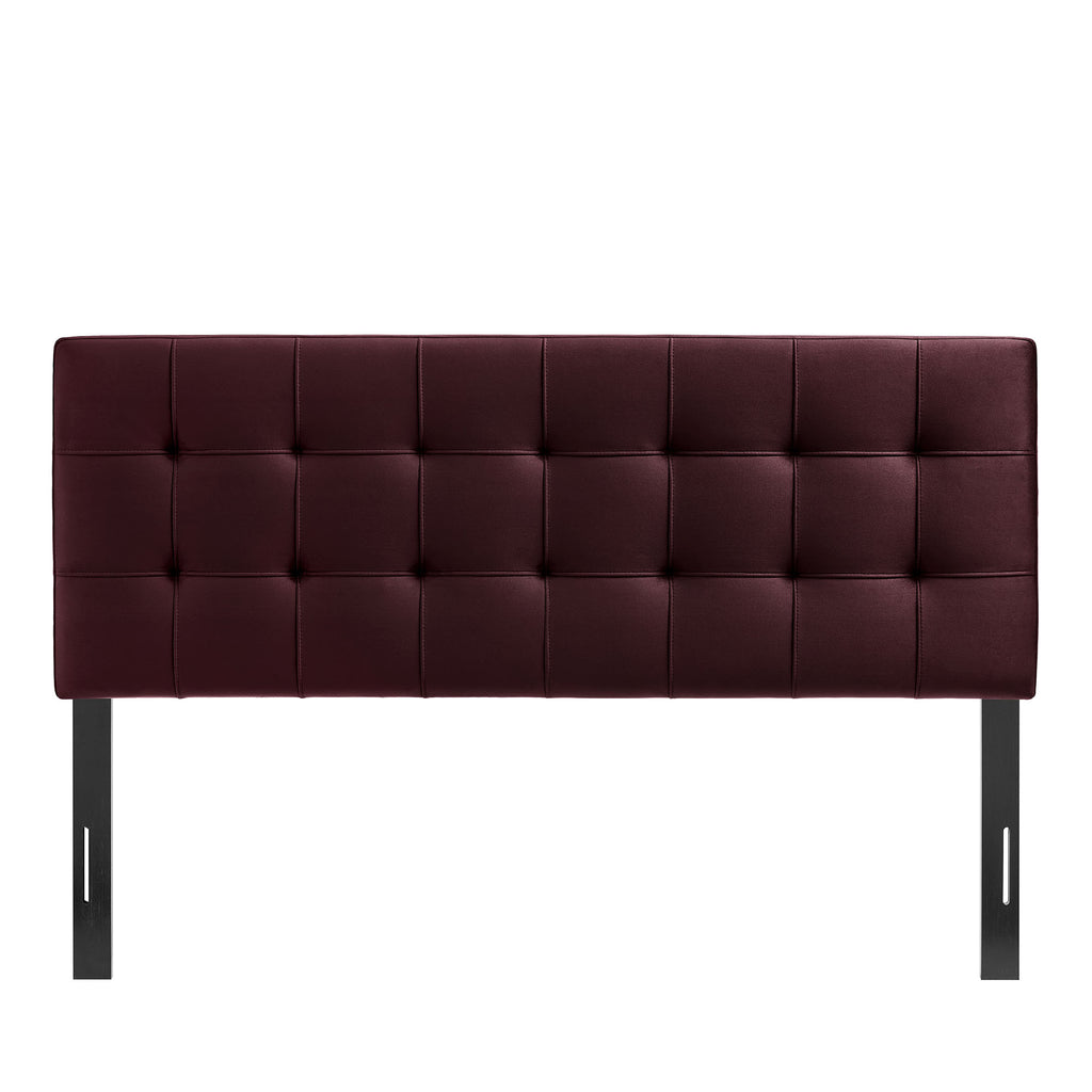 Lily Stain-Resistant Performance Velvet Queen Size Headboard by Modway