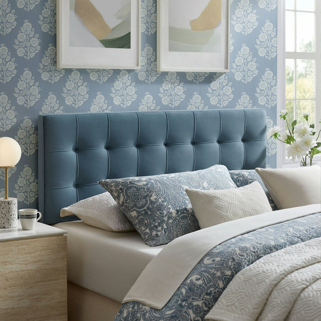 Lily Stain-Resistant Performance Velvet King Size Headboard by Modway