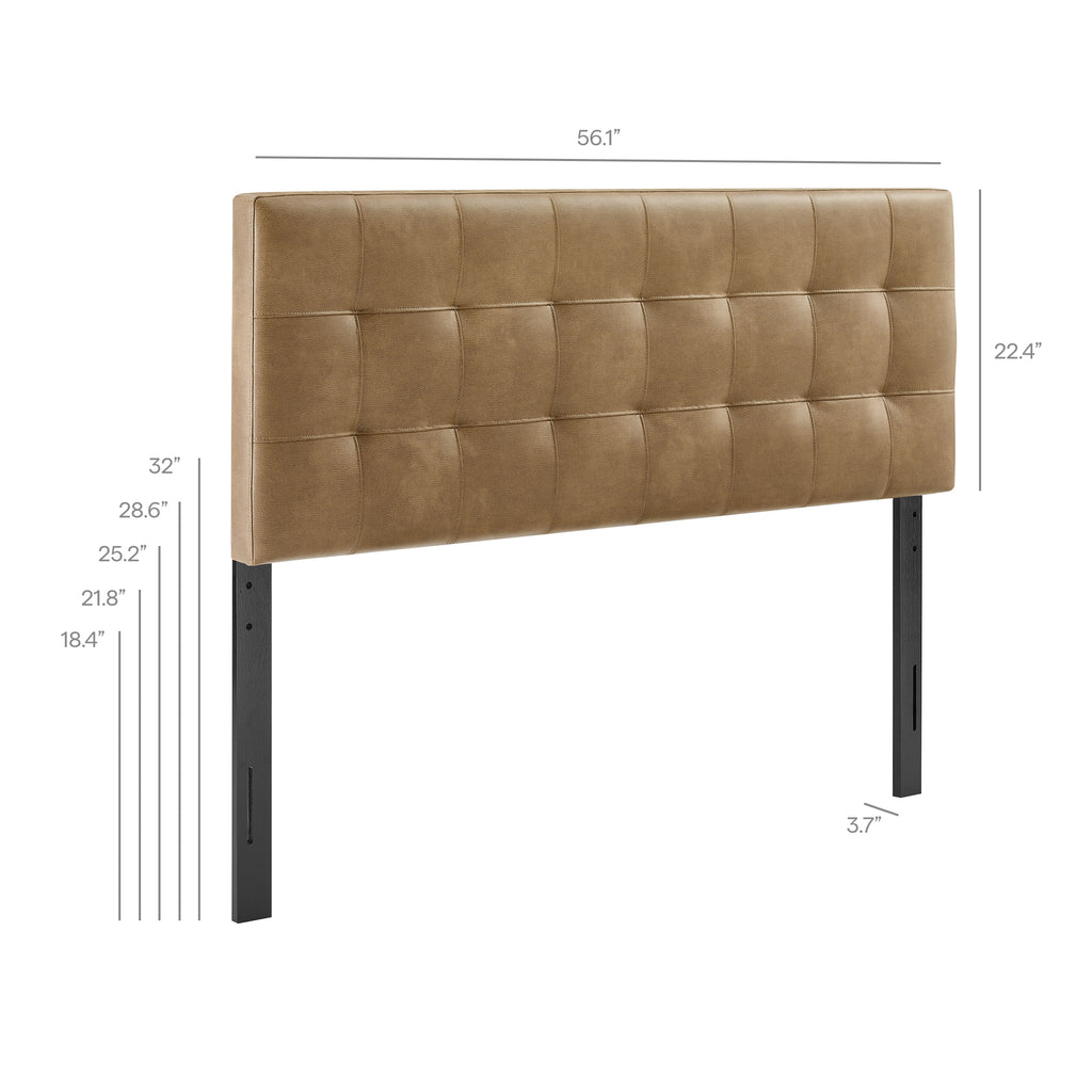 Lily Vegan Leather Full Size Headboard by Modway