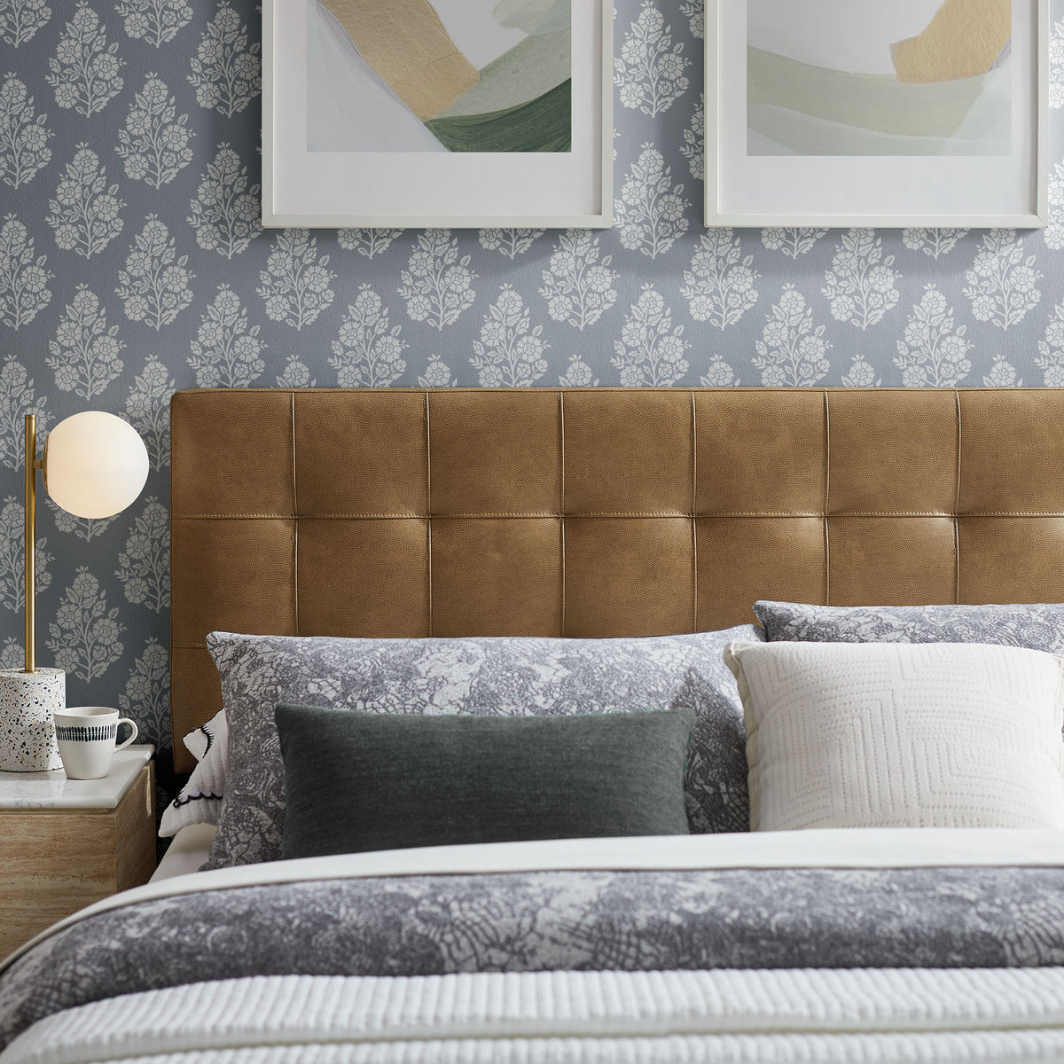 Lily Vegan Leather Queen Size Headboard by Modway