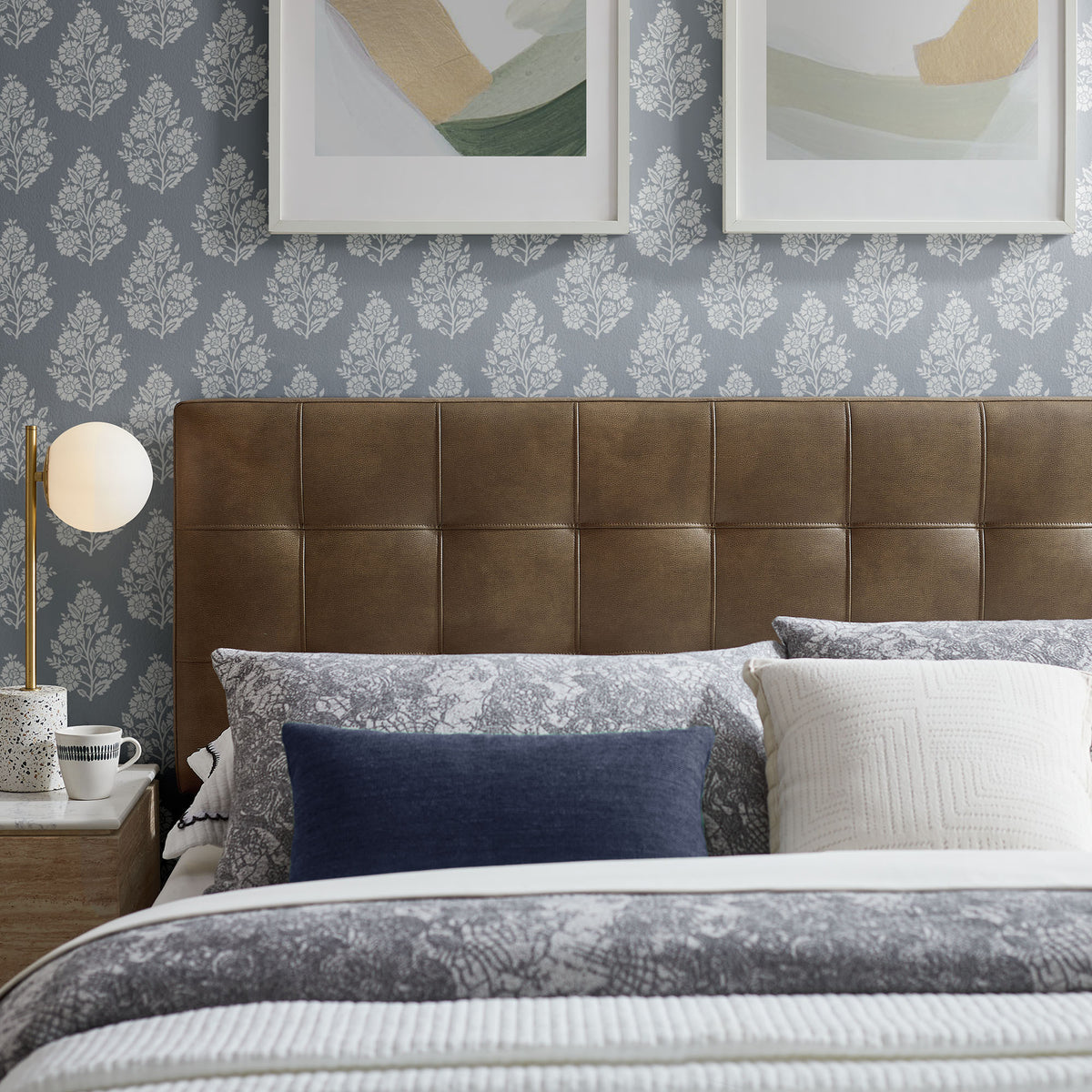 Lily Vegan Leather King Size Headboard by Modway