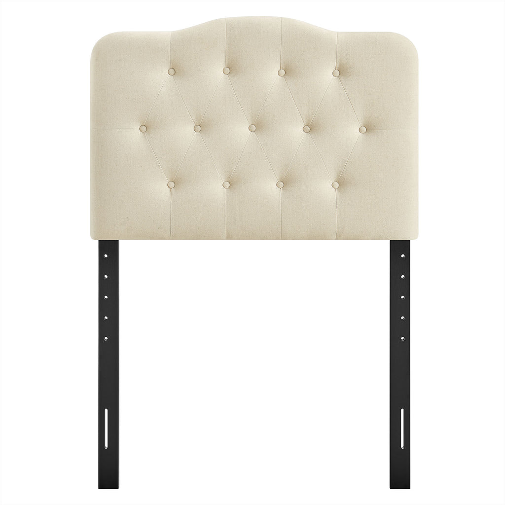 Annabel Premium Linen Blend Twin Headboard by Modway