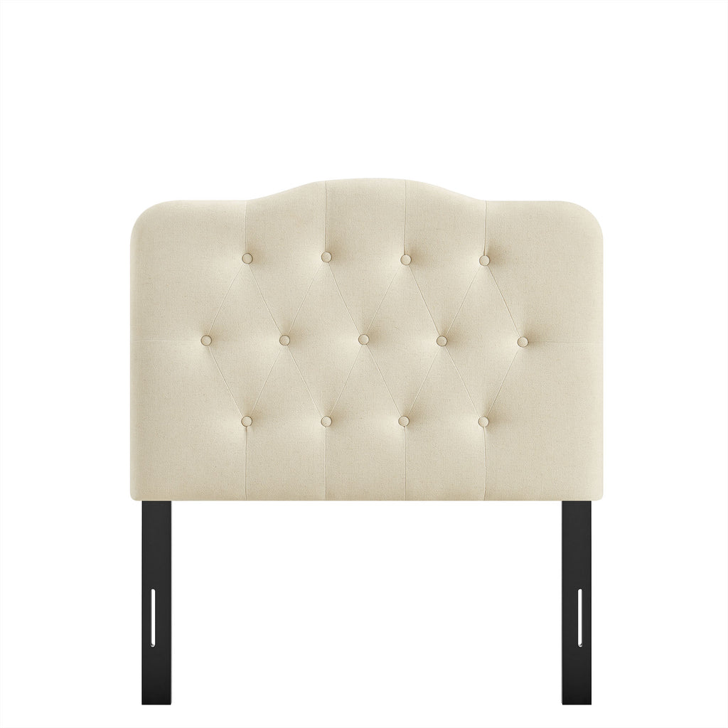 Annabel Premium Linen Blend Twin Headboard by Modway