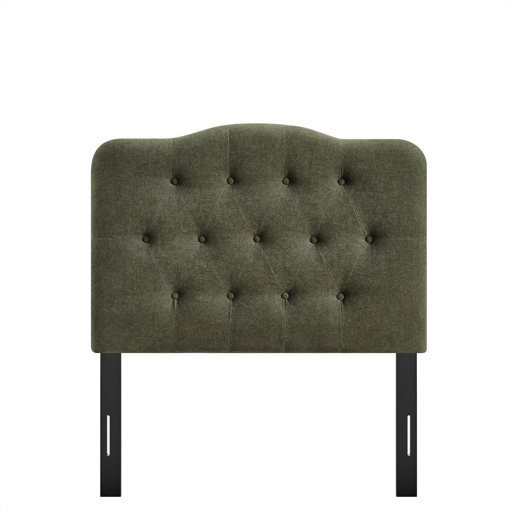 Annabel Premium Linen Blend Twin Headboard by Modway