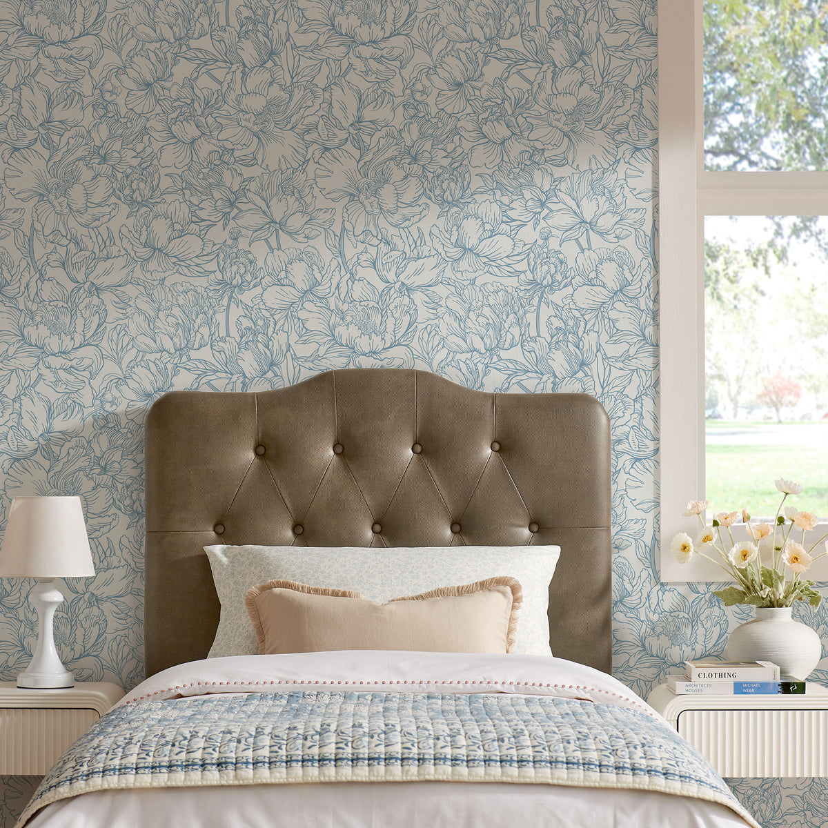 Annabel Faux Leather Twin Headboard by Modway