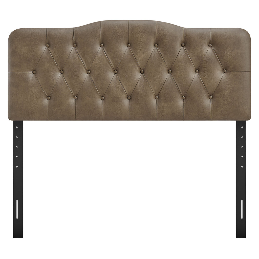 Annabel Faux Leather Queen Headboard by Modway