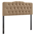 Annabel Premium Linen Blend King Headboard by Modway