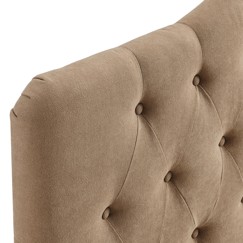 Annabel Premium Linen Blend King Headboard by Modway