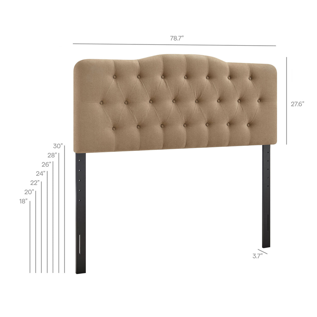 Annabel Premium Linen Blend King Headboard by Modway