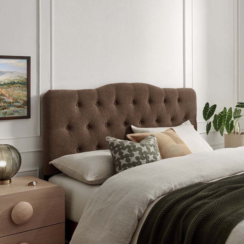 Annabel Premium Linen Blend King Headboard by Modway