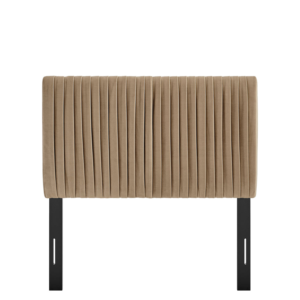 Eloise Stain-Resistant Performance Velvet Twin Headboard by Modway
