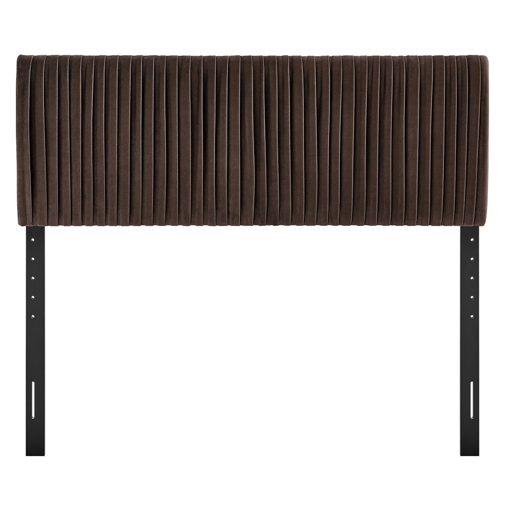 Eloise Stain-Resistant Performance Velvet Full Headboard by Modway