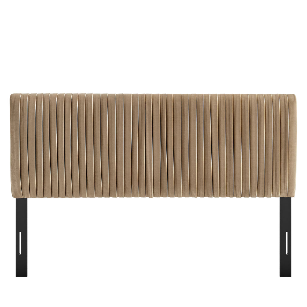 Eloise Stain-Resistant Performance Velvet Queen Headboard by Modway
